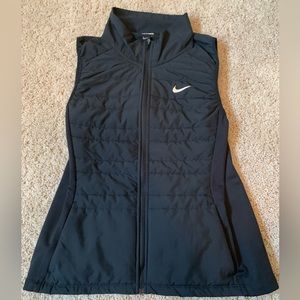 Black Womens Nike running Vest. Size Large